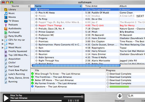 Playlist Display